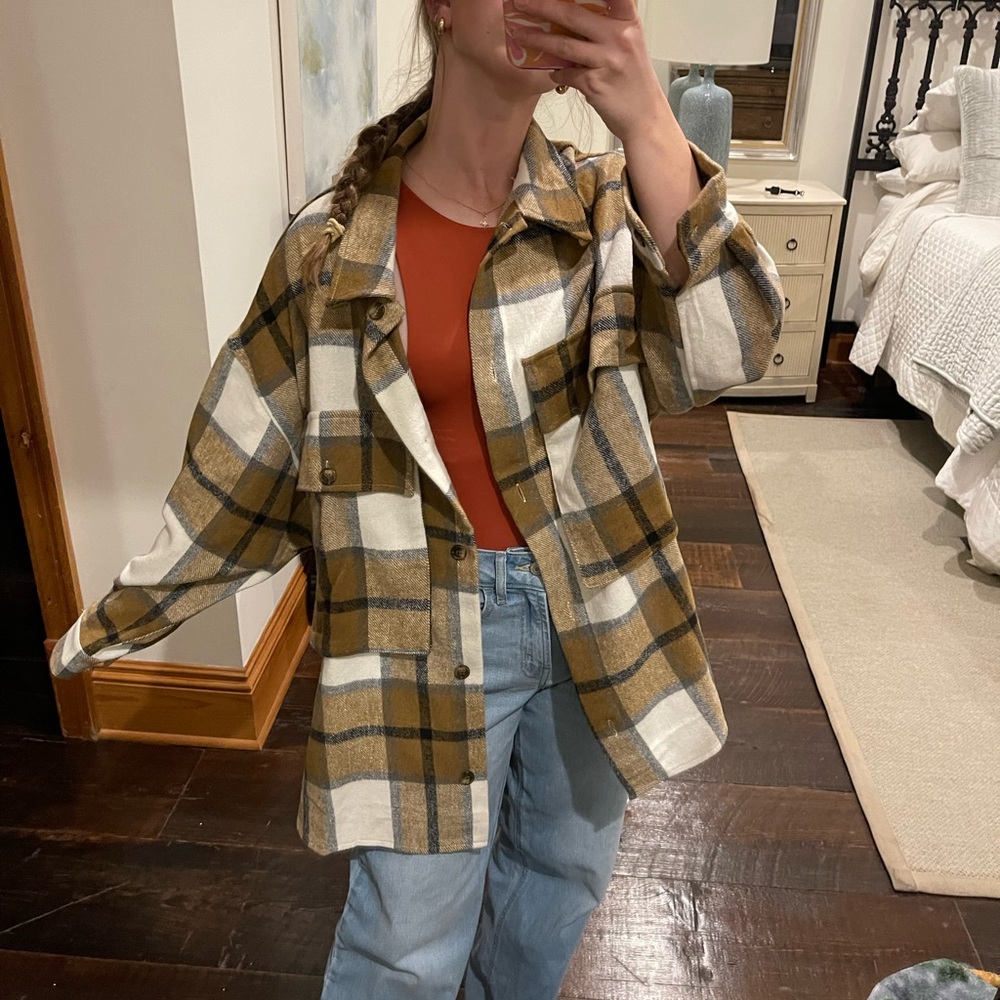Linda Kate Plaid Jacket
